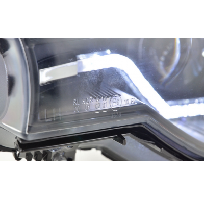 Faros Luz Diurna Bmw F30/F31_3er _ Negro 2011-2015