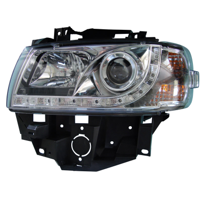 Faros Luz Diurna Vw T4 Gp 96-03 Chrome