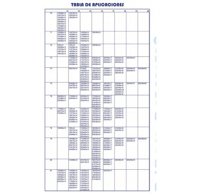 Jgo Cadenas De Nieve Tela Medida 71
