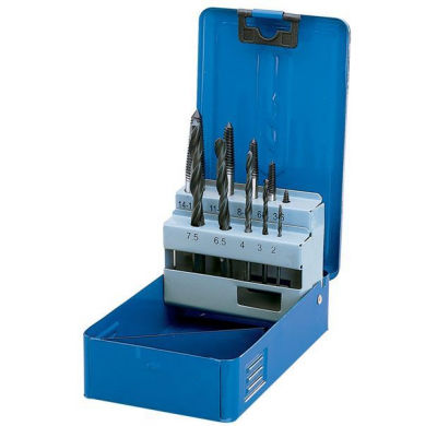 Juego De 10 Extractores Y Brocas Hss