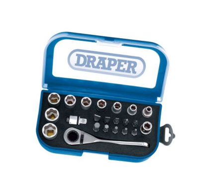 Juego De Autocle Y Puntas 22pzs