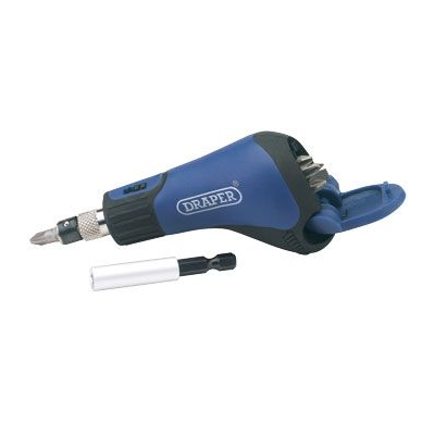 Juego De Destornillador Reversible Con Puntas 7pzs