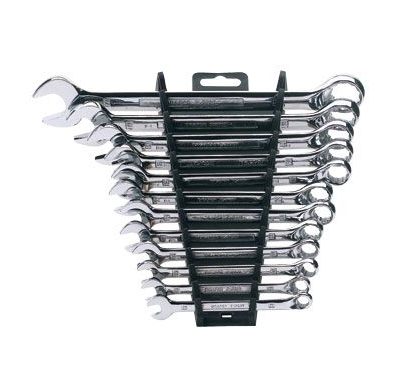 Juego De Llaves Combinadas Acodadas Métricas 12pzs