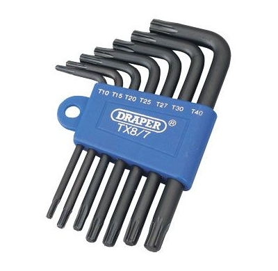 Juego De Llaves De Torx 7pzs