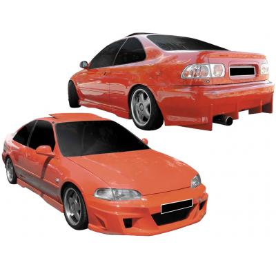Kit Carroceria Honda Civic 92 Coupe Demolidor