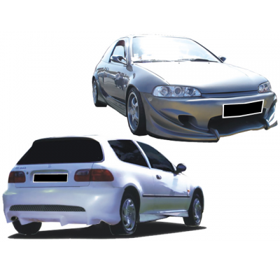 Kit Carroceria Honda Civic 92 Hatchback Flash