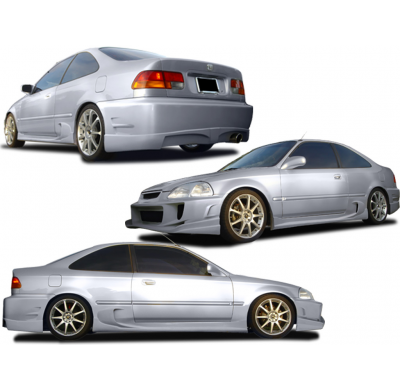 Kit Carroceria Honda Civic 98 Coupe Silver
