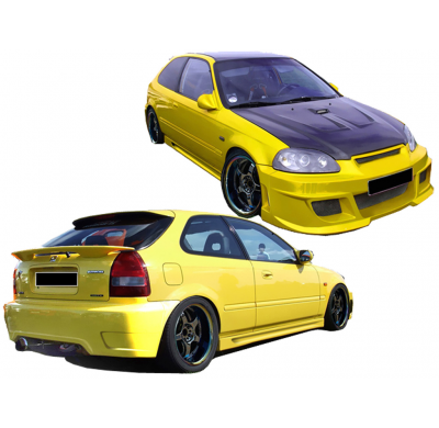 Kit Carroceria Honda Civic 98 Hatchback Rxx