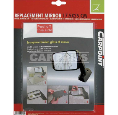 Kit Reparacion Espejo 17.5x25 Cm