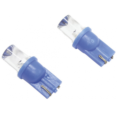 Lamparas Led Azul Salpica Posic Blister 2 Uds.