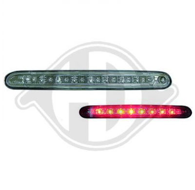 Led 3 Luces Frenado 307, 01-07, Cristal Claro/ Cromado, Solo Limousine