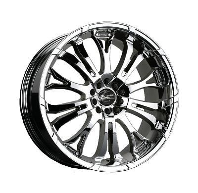 Llanta Barracuda Tzunamee Cromo 7,5x17 4-5 Tornillos