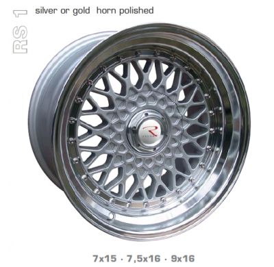 Llanta Emotion Wheels Rs1 Silver 9x16