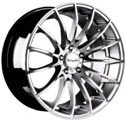 Llanta Tomason Tn9 Suv 10.0x20 5x130  Et50 Hyperblack Diamant Poliert