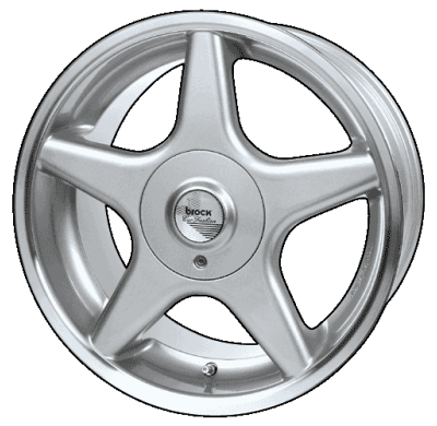 Llantas Brock 8,5x17  B1 Borde Pulido