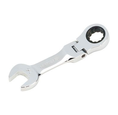 Llave Corta Con Carraca Y Cabeza Articulada 10mm