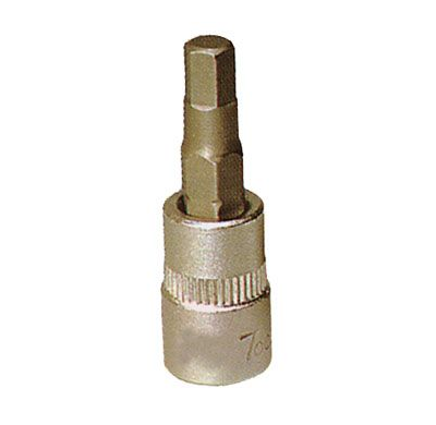 Llave De Vaso Con Punta Hexagonal 7mm 1/4"