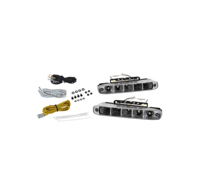 Luces Diurnas Con 5 Led Lxhxt 160x26x48mm