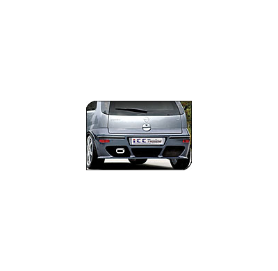 Opel-Corsa C Parachoques Trasero Gfk