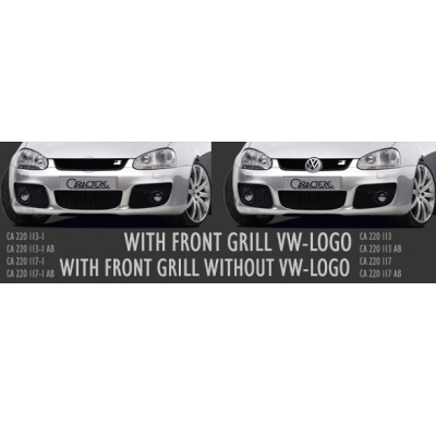 Paragolpes Delantero Completo Para Vehiculos No Provistos De Faros Antinieblas De Origen Sin Sigla Jetta V (2006) Caractere El T