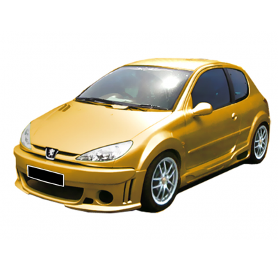 Paragolpes Delantero Peugeot 206 Volverine Wide