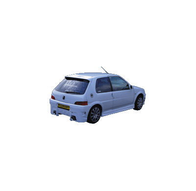 Paragolpes Trasero Abumper Pe 106 4/96- Gti/Xs