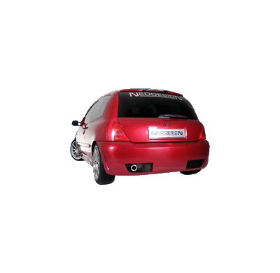 Paragolpes Trasero Abumper Re Clio Ii 6/98-7/01