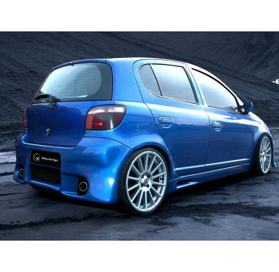 Paragolpes Trasero K-19<br>toyota Yaris I Hatchback 3/5doors  1999/2003<br><br>ibherdesign El Tiempo De Entrega De Este Articulo