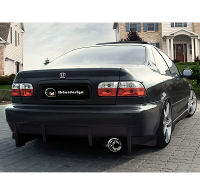 Paragolpes Trasero Komodo Coupé<br>honda Civic Coupé  1992/1995<br><br>ibherdesign El Tiempo De Entrega De Este Articulo Puede S