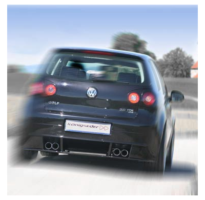 Paragolpes Trasero-Vw Golf V