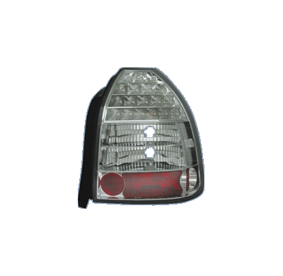 Pilotos Led Al Ho Civic 3drs 96-00 Led Chrome