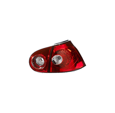 Pilotos Led Al Vw Golf V 03- Led Red/Clear
