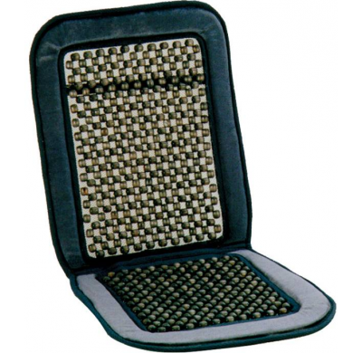 Respaldo Asiento Bola Madera Cenefa Acolchada