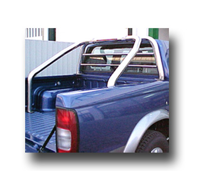 Roll-Bar Acero Inoxidable Doble S/Luz Navara D22