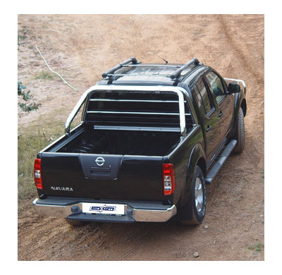Roll-Bar Doble S/Luz Acero Inoxidable Navara D40