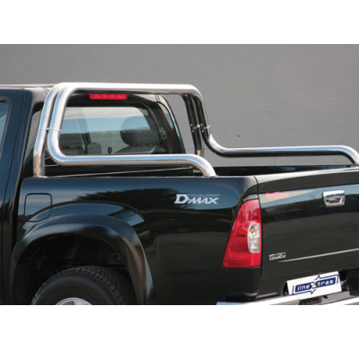 Roll-Bar Duplo Line Acero Inoxidable Isuzu D-Max 2007