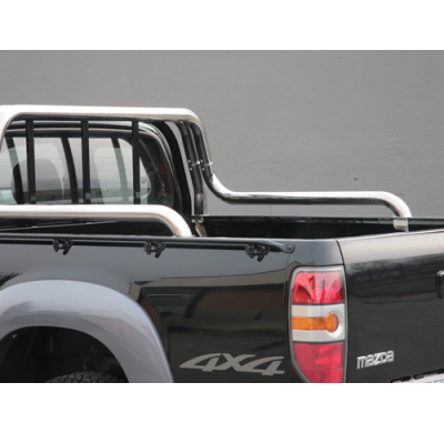 Roll-Bar Duplo Line Acero Inoxidable Mazda Bt 50