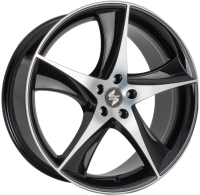LLANTA ETA BETA JOFIEL 19 X 8.00 ET 45 5X112 Buje: 73,1 MATT BLACK POLISH