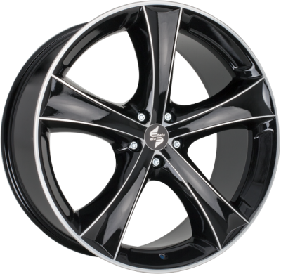 LLANTA ETA BETA TETTSUT 15 X 6.50 ET 38 5X114.3 Buje: 67,1 MATT BLACK POLISH