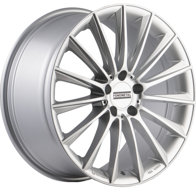 LLANTA FONDMETAL AIDON 19 X 8.00 ET 48 5X112 Buje: 66,6 GLOSSY SILVER