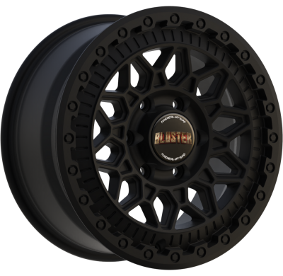LLANTA FONDMETAL BLUSTER MATT BLACK 17 X 8.50 5X120 ET45 BUJE: 65,1