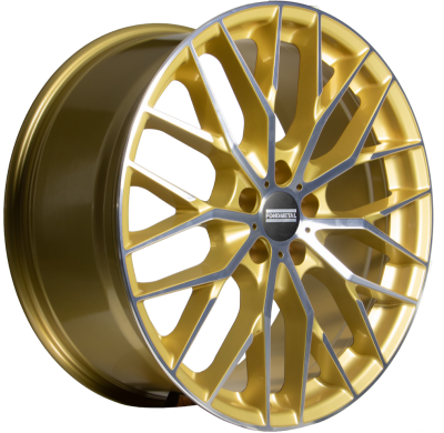 LLANTA FONDMETAL MAKHAI 20 X 9.00 ET 26 5X114.3 Buje: 67,1 GLOSSY GOLD MACHINED
