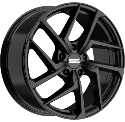 LLANTA FONDMETAL TAARA GLOSSY BLACK 21 X 8.50 5X130 ET29 BUJE: 66,5