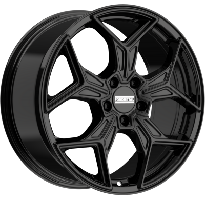 LLANTA FONDMETAL TARANIS GLOSSY BLACK 19 X 9.00 5X112 ET49 BUJE: 66,5