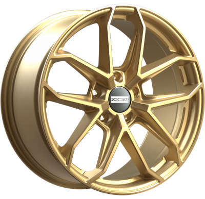 LLANTA FONDMETAL ZELOS MATT GOLD  20 x 9.00  ET:26 5X112 Buje: 66,5