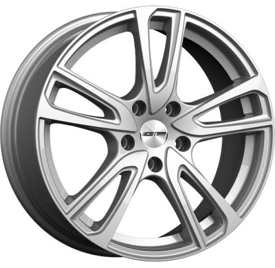LLANTA GMP ASTRAL 16 X 6.50 ET 40 5X115 Buje: 73,1 SILVER