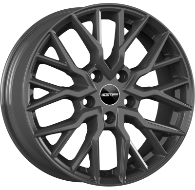 LLANTA GMP BOOSTER 5 GLOSSY ANTHRACITE 17 X 7.50 5X130 ET55 BUJE: 78,1