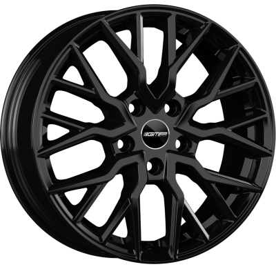 LLANTA GMP BOOSTER 5 GLOSSY BLACK 17 X 7.50 5X114.3 ET40 BUJE: 66,1