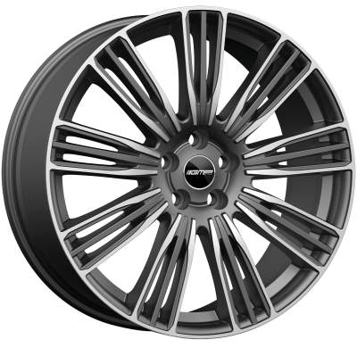 LLANTA GMP COVENTRY 22 X 9.50 ET 49 5X120 Buje: 72,6 MATT ANTHRACITE DIAMOND