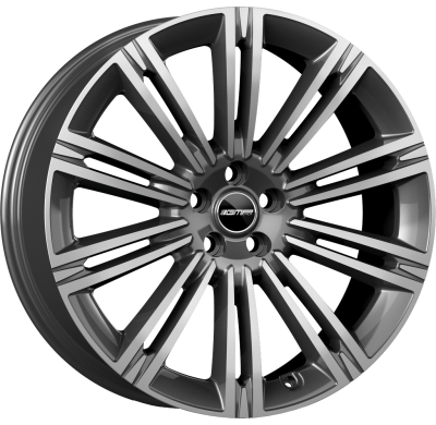LLANTA GMP EXPERIENCE ANTHRACITE DIAMOND 22 X 9.50 5X120 ET42,5 BUJE: 72,6